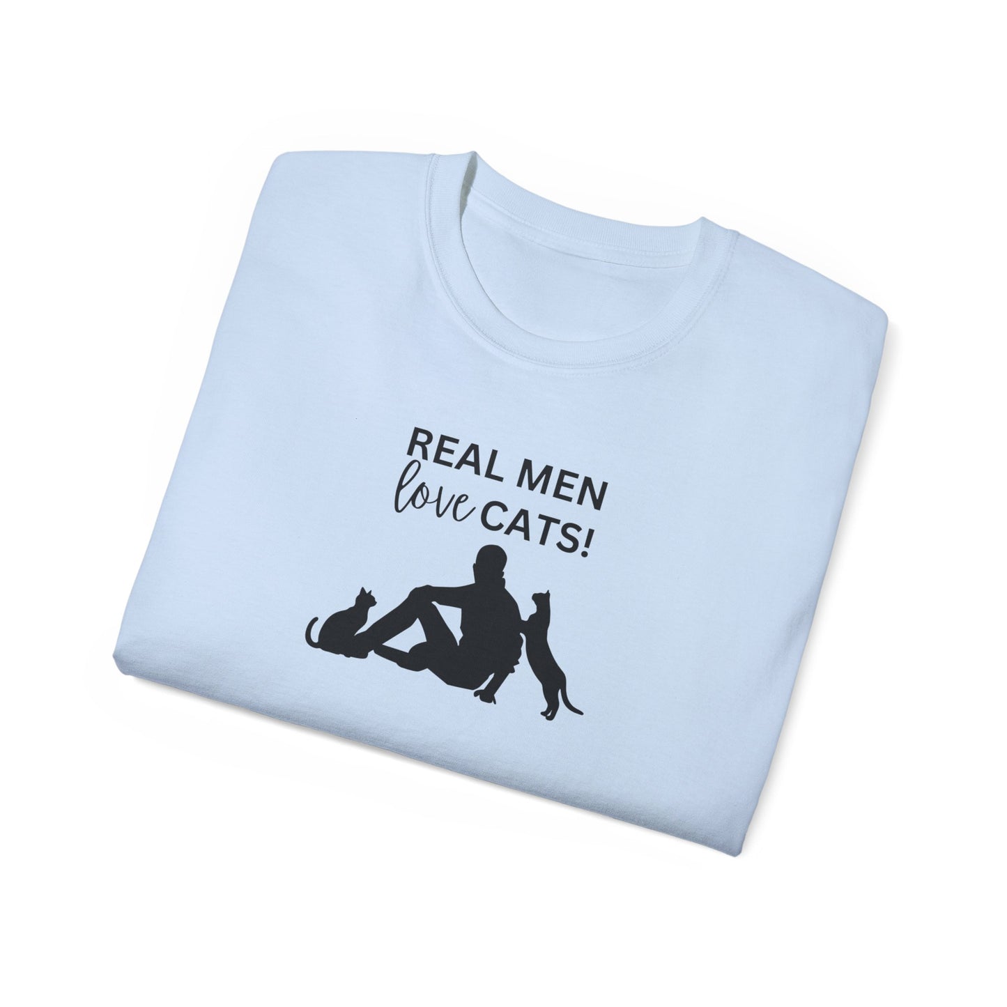 Real Men Ultra Cotton Tee - T - Shirt - Epileptic Al’s Shop