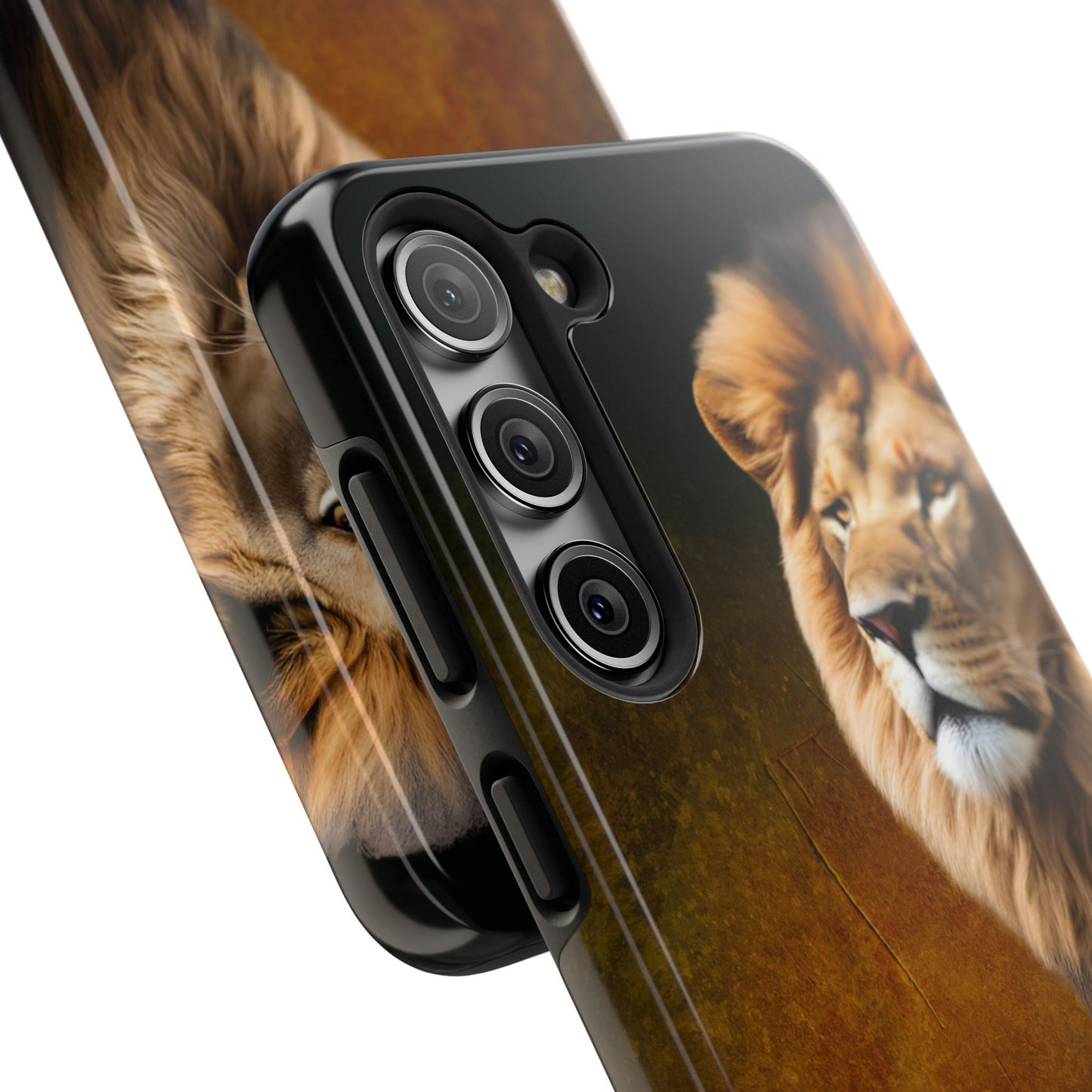 Majestic Lion Tough Phone Case - Durable Protection for Wildlife Lovers