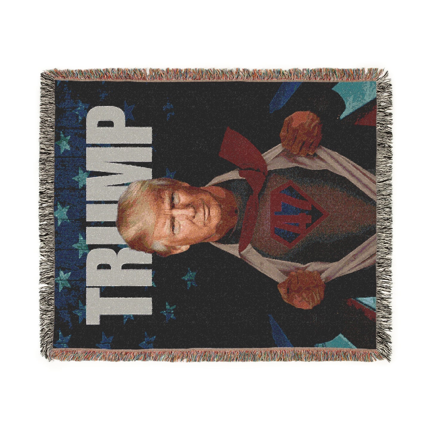 Trump 47 Woven Blanket