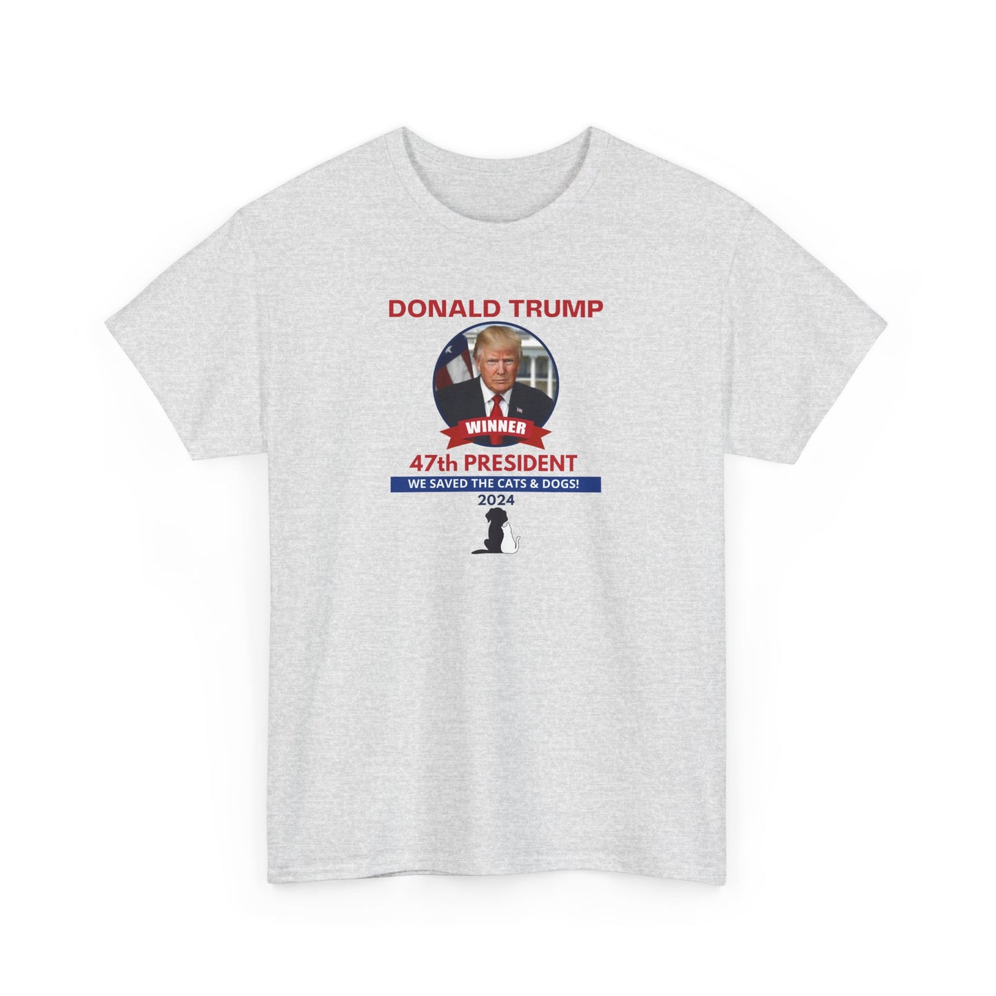 Donald Trump 47th President Unisex Heavy Cotton Tee