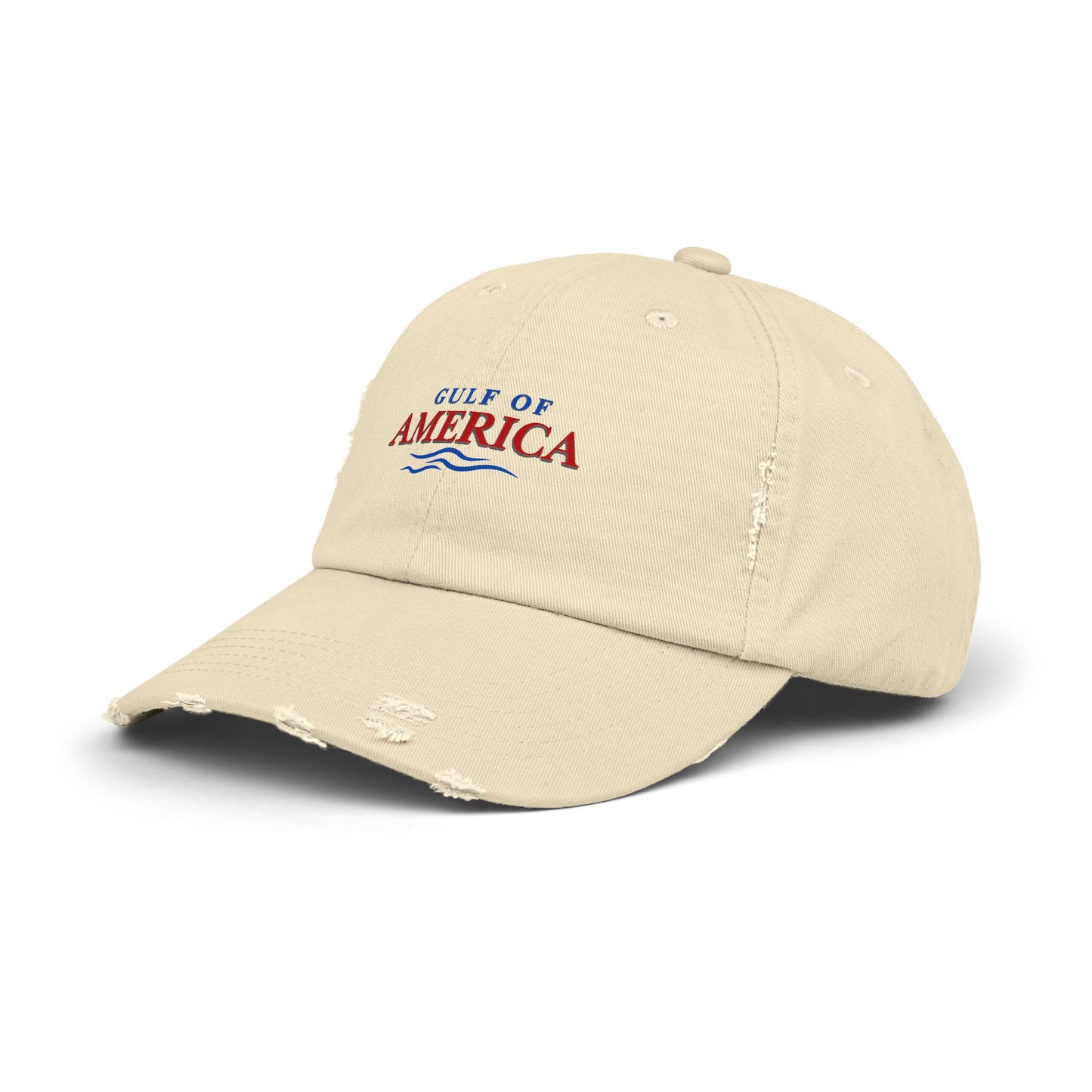 Gulf of America Unisex Distressed Cap