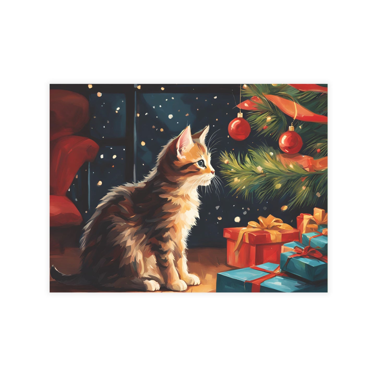 Christmas Anticipation Postcard Bundles (envelopes included)