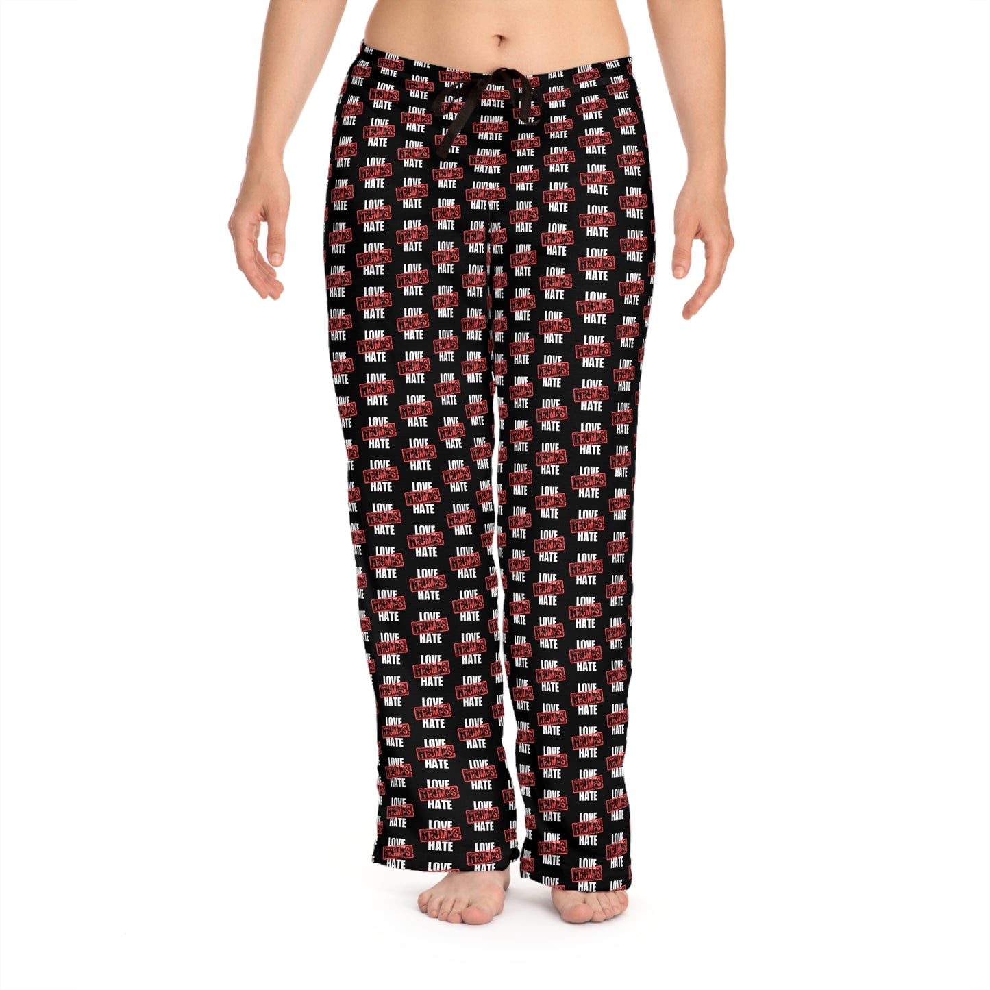 Love Trumps Hate Women's Pajama Pants