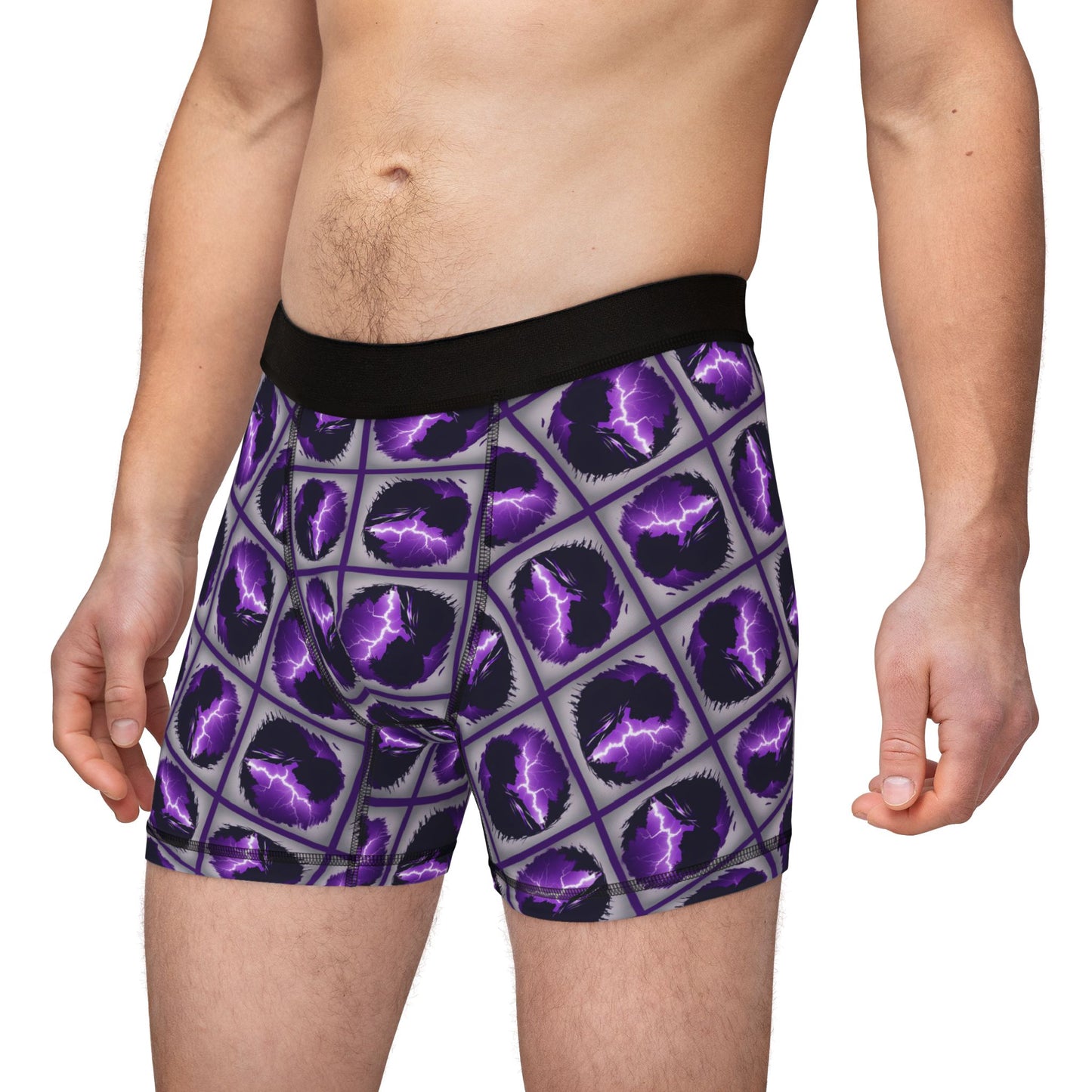 Lightning Brain Epilepsy Awareness Men's Boxers