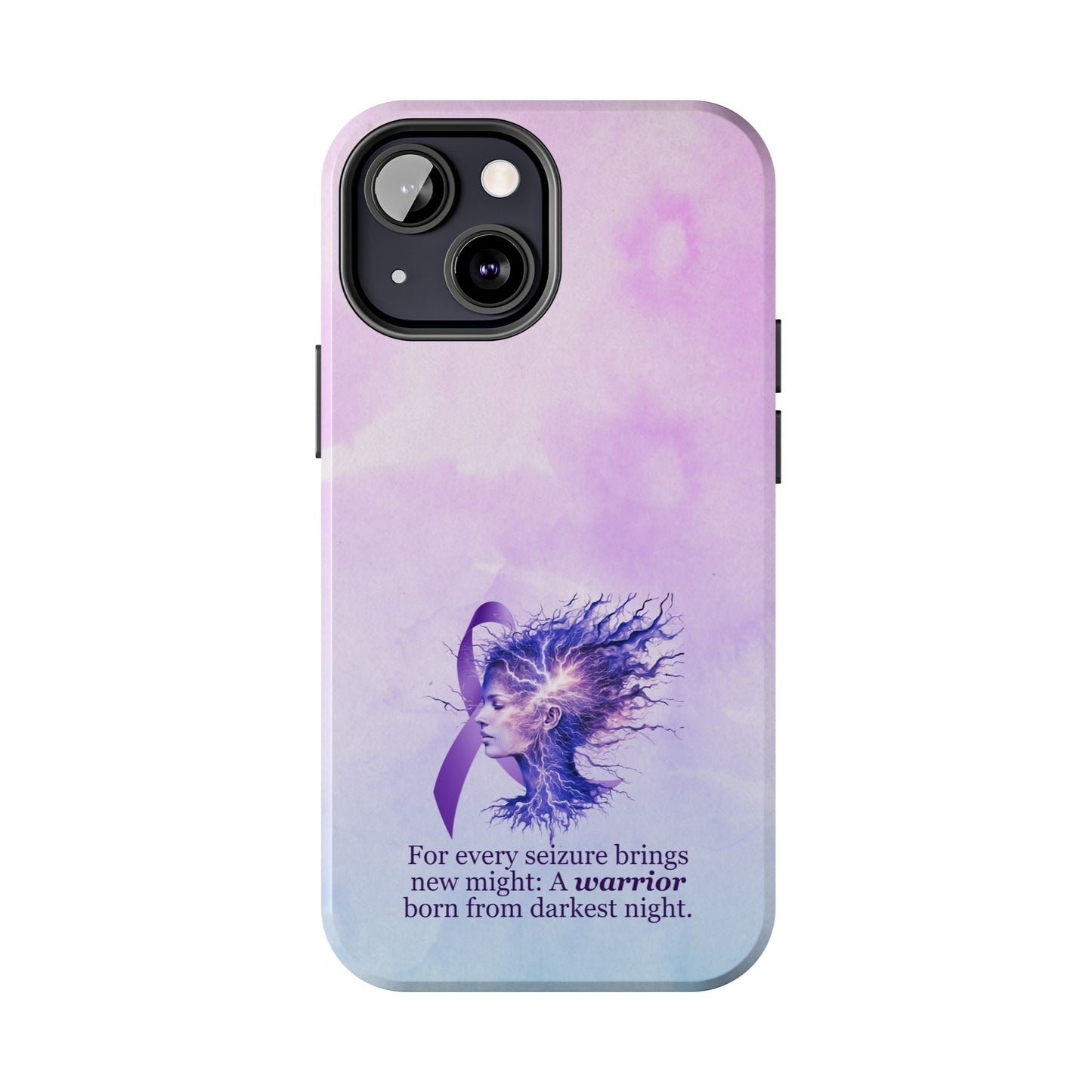 A Warrior is Born Tough Phone Cases