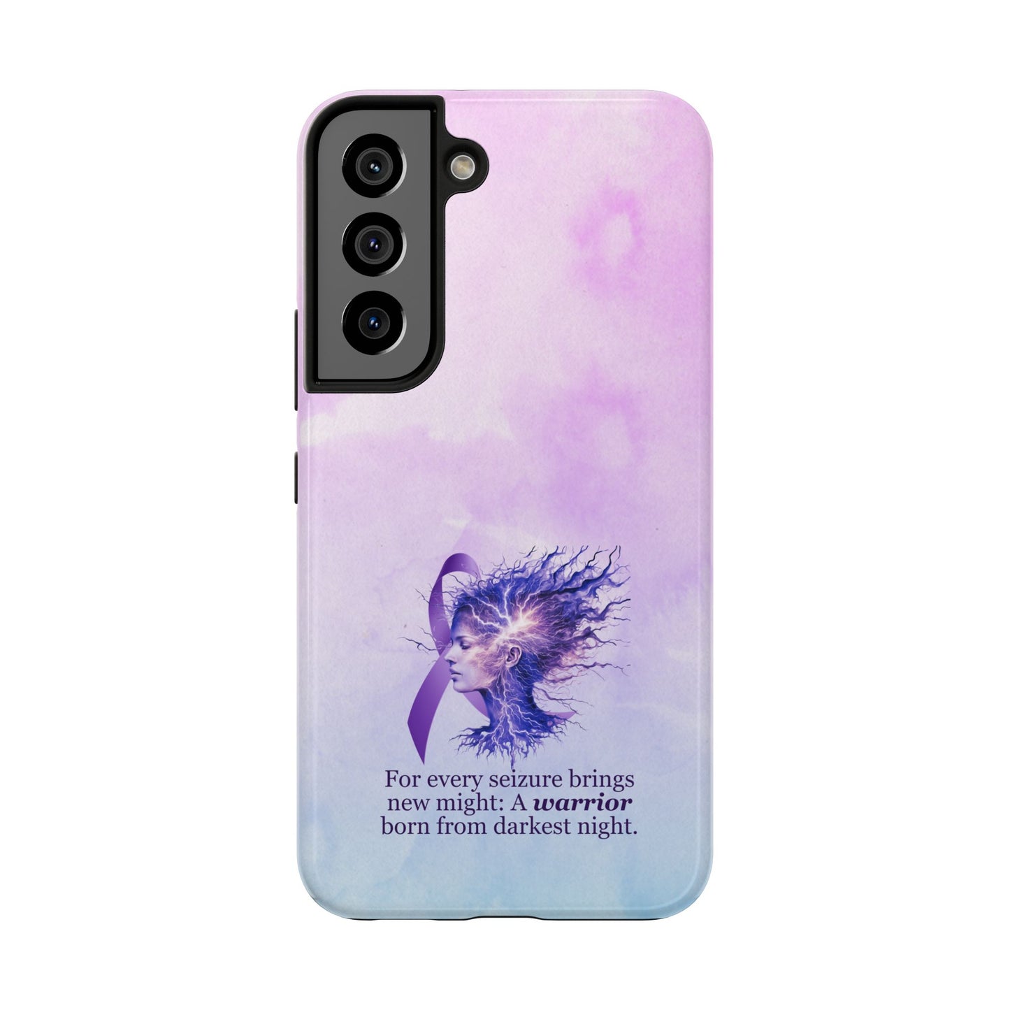 A Warrior is Born Tough Phone Cases