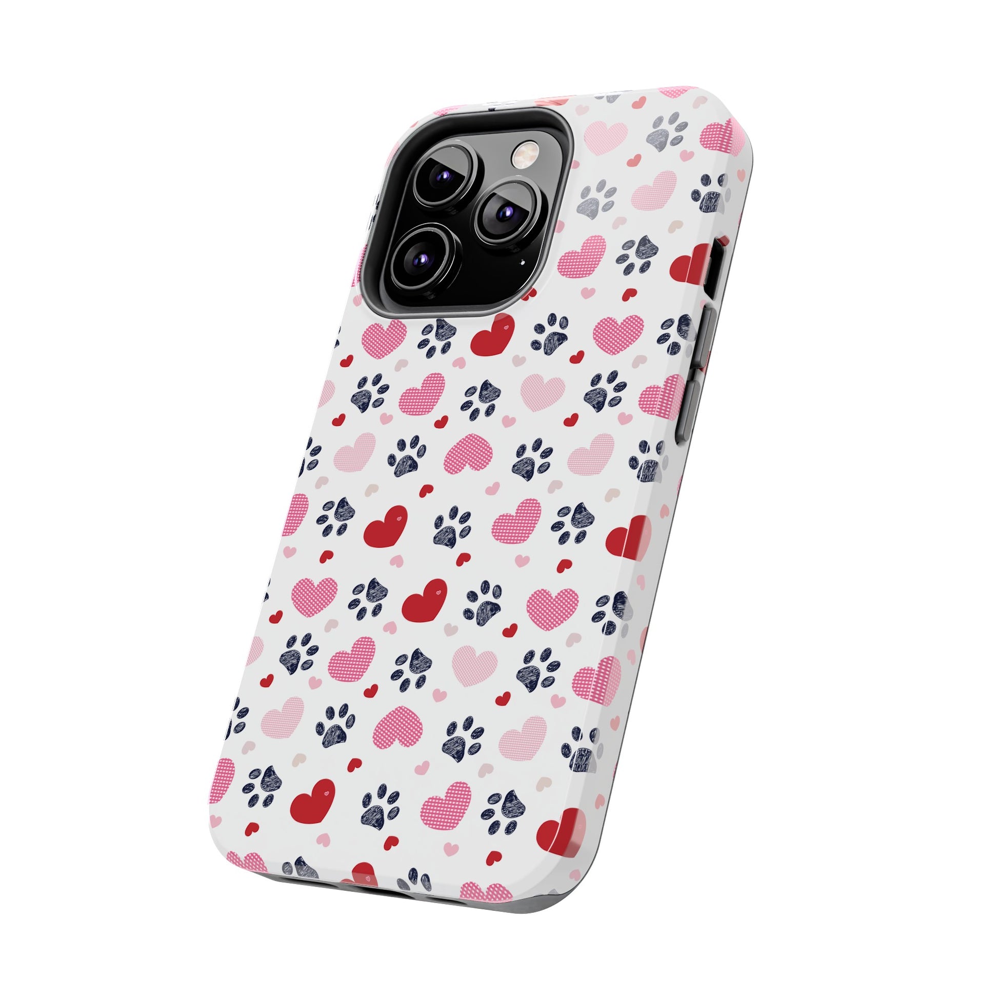 Paws & Hearts Phone Case - Phone Case - Epileptic Al’s Shop