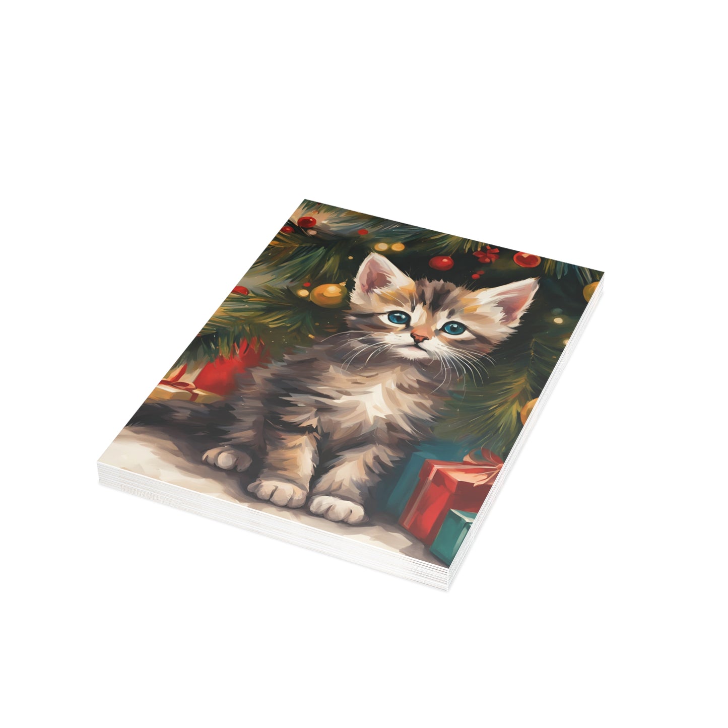 Kittenly Christmas Postcard Bundles (envelopes included)