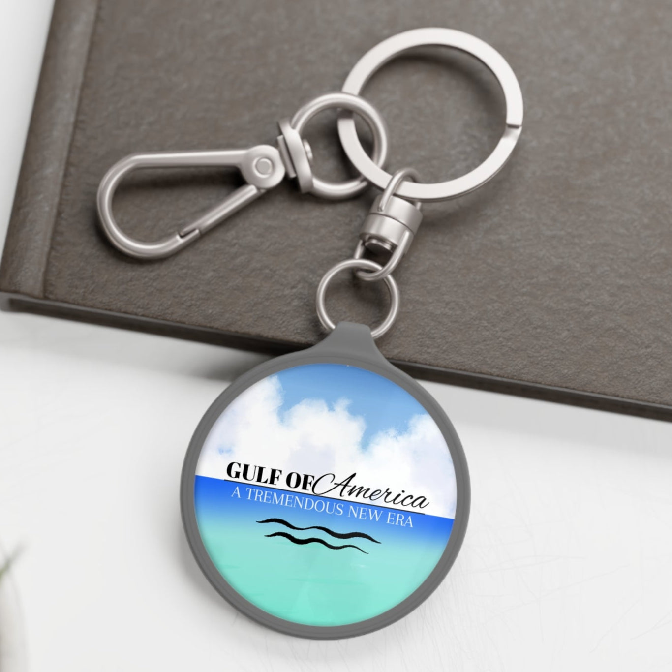 Gulf of America Keyring Tag