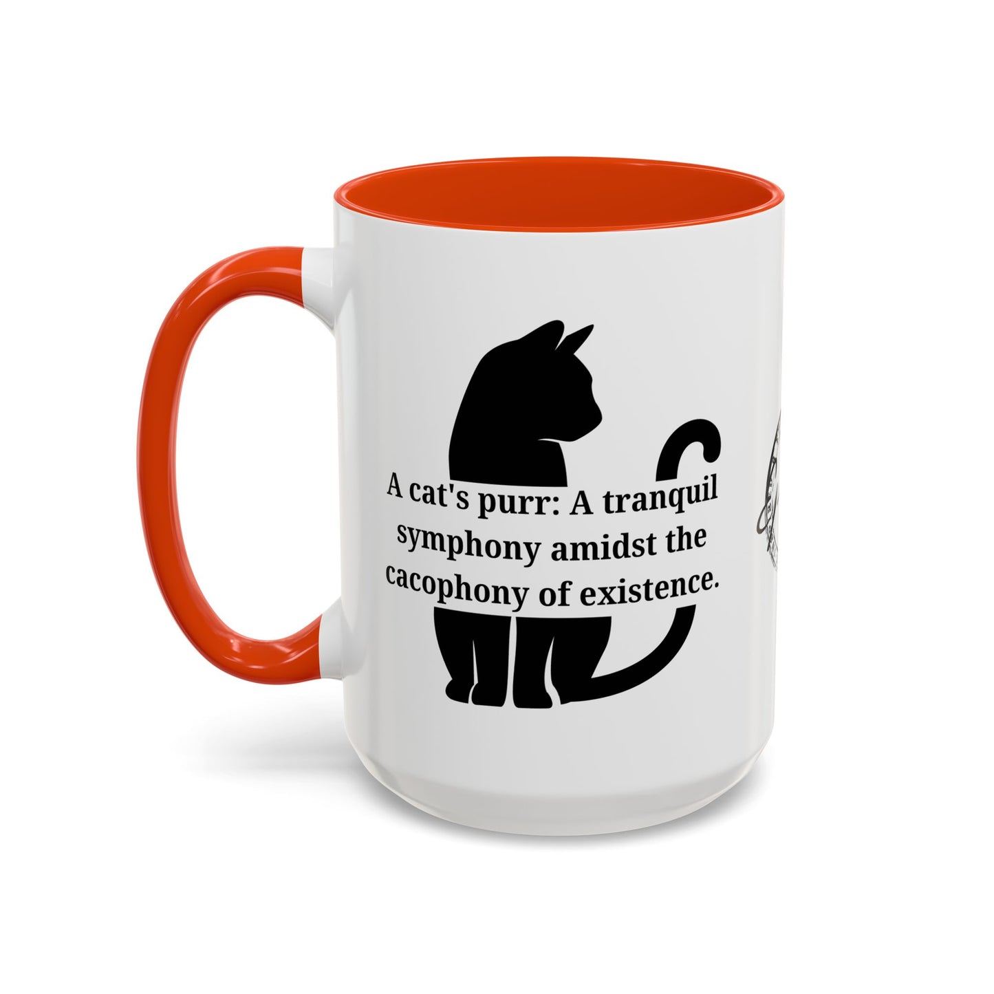 Purr Prose: Cacophony of Life Colorful Mugs (11oz, 15oz)