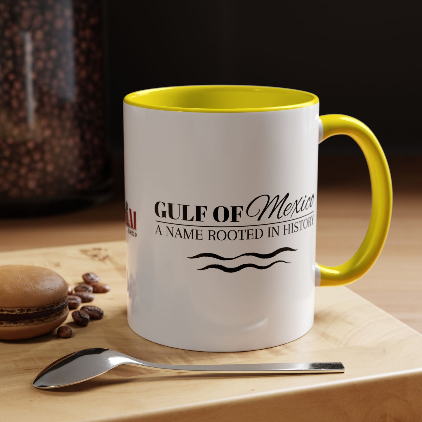 Gulf of Mexico Accent Coffee Mug - A Name Rooted in History