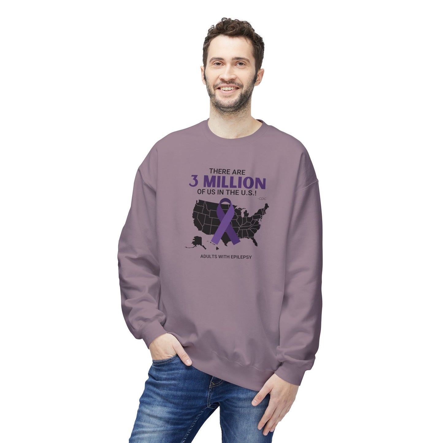 3 Million of Us Softstyle Fleece Crewneck Sweatshirt