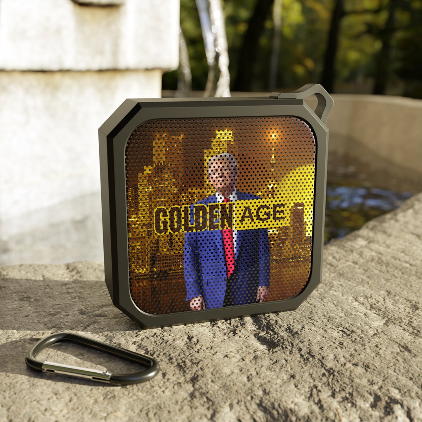 Portable Outdoor Bluetooth Speaker - Trump/Golden Age Design