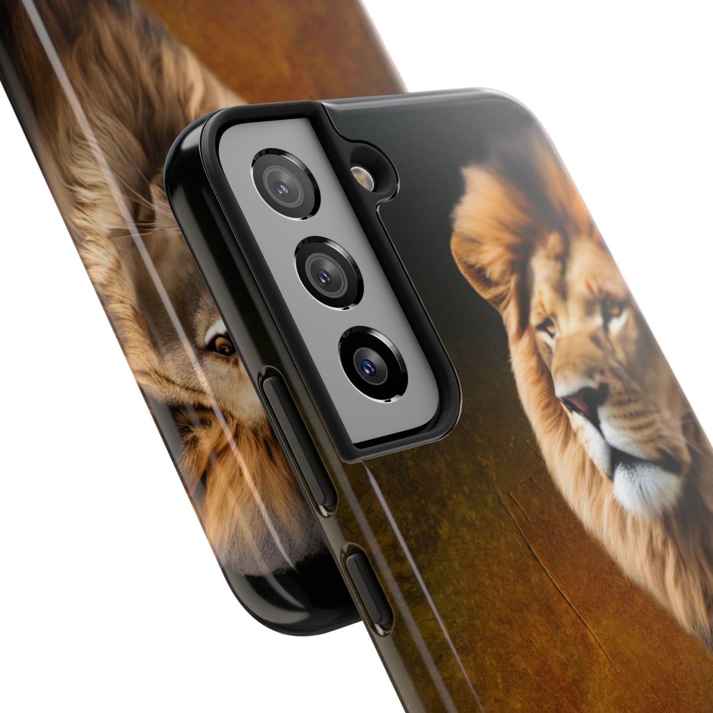 Majestic Lion Tough Phone Case - Durable Protection for Wildlife Lovers