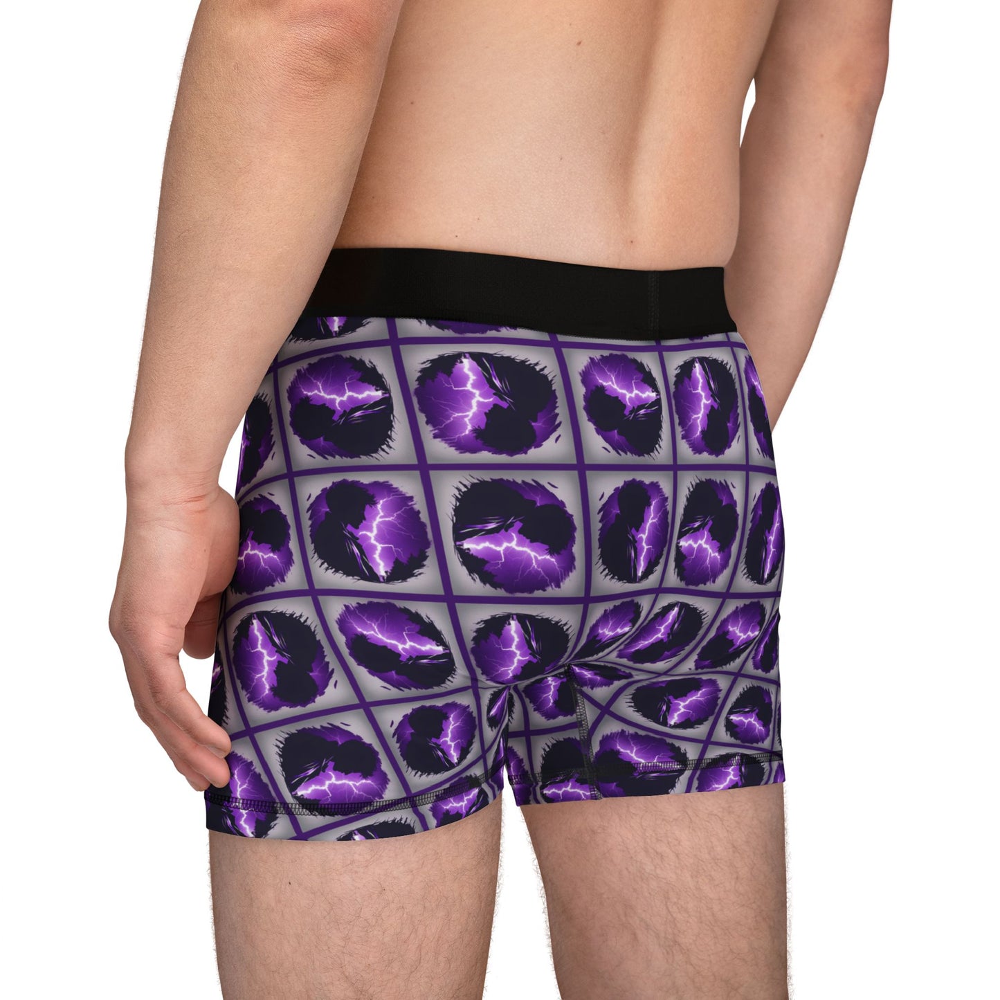 Lightning Brain Epilepsy Awareness Men's Boxers