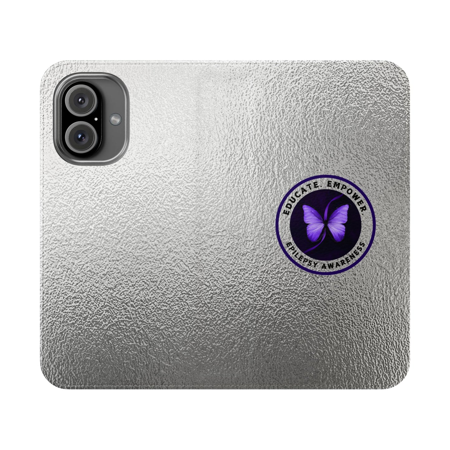 Educate Empower Epilepsy Awareness Flip Cases