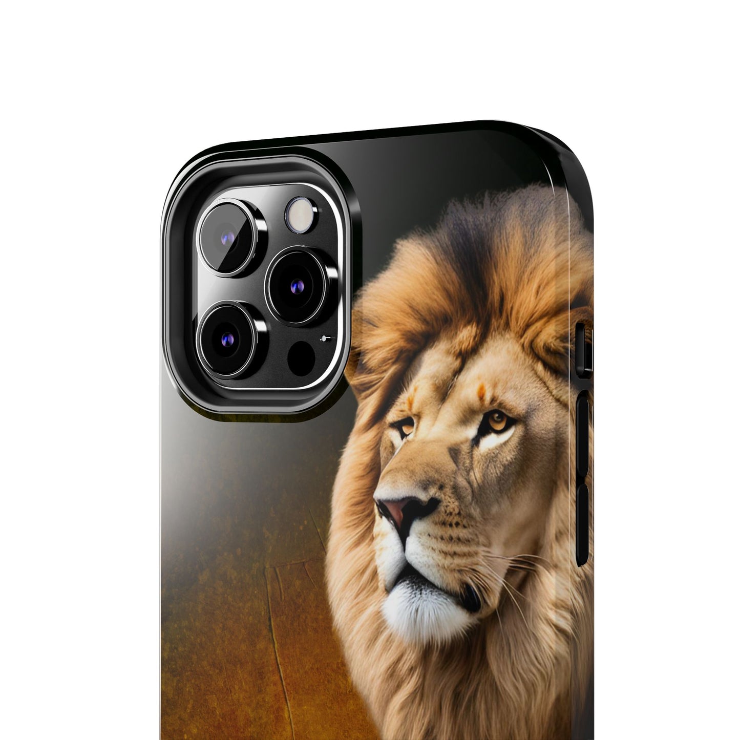 Majestic Lion Tough Phone Case - Durable Protection for Wildlife Lovers