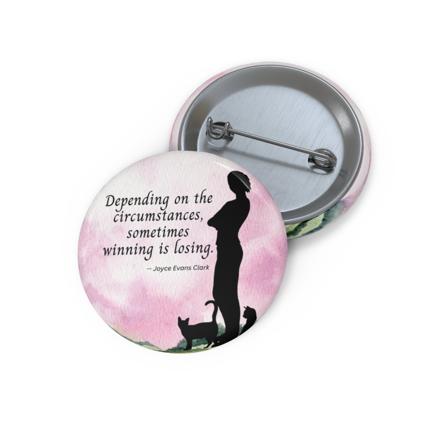 Winning is Losing Pin Buttons