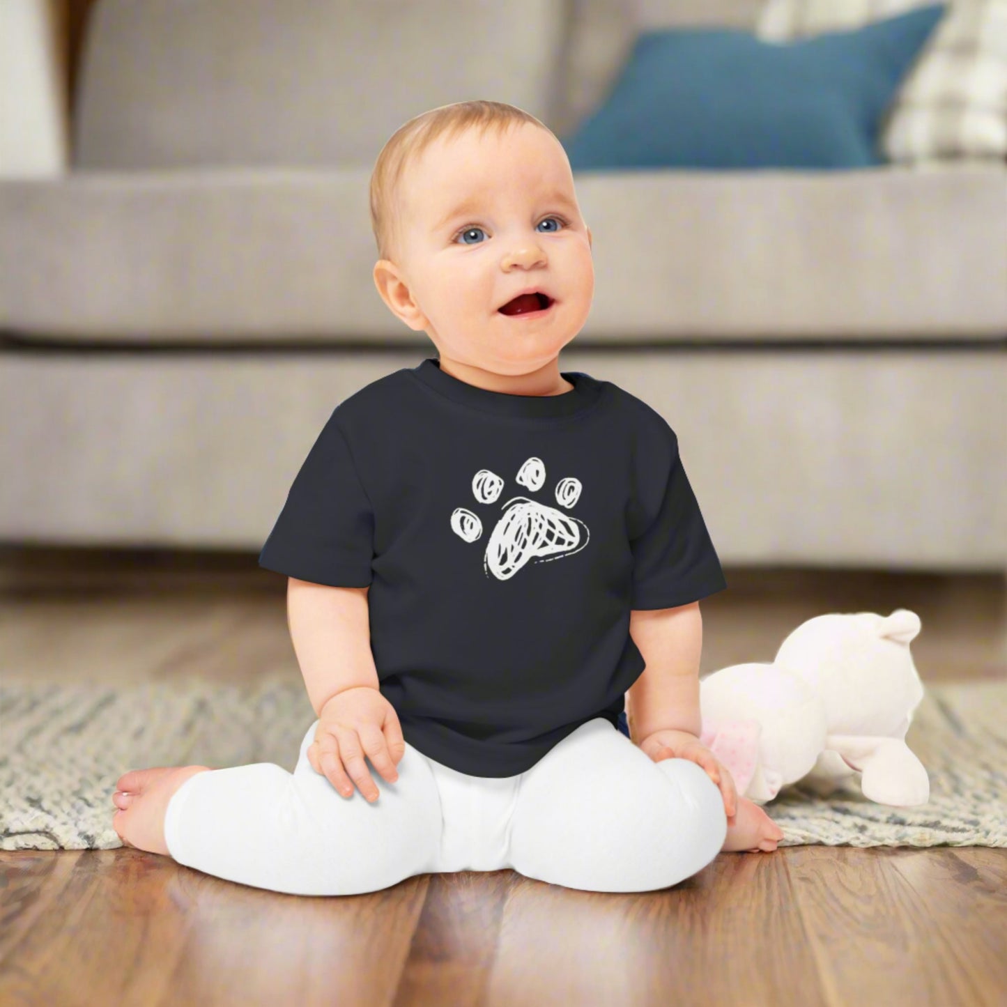 Scribble Paw Baby T - Shirt - Kids clothes - Epileptic Al’s Shop