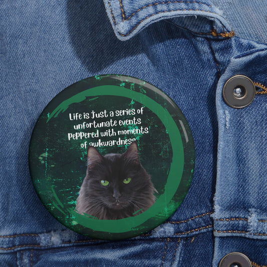 Awkwardness Pin Buttons