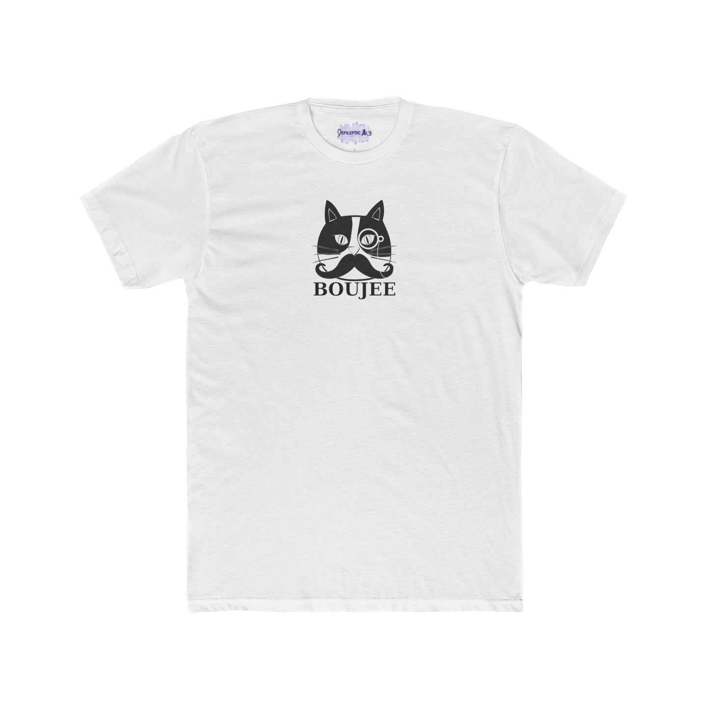 Boujee Men's Cotton Crew Tee - T - Shirt - Epileptic Al’s Shop