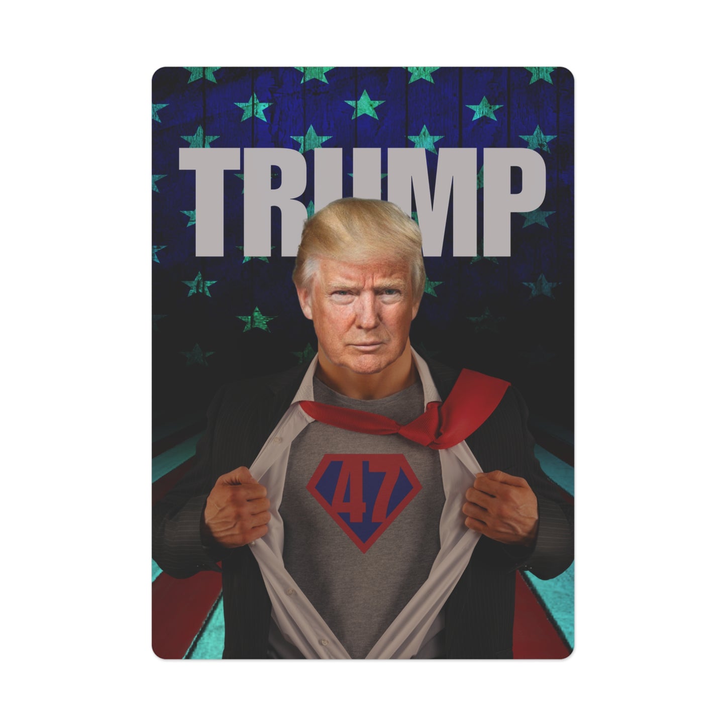 Trump is Back 47 Poker Cards