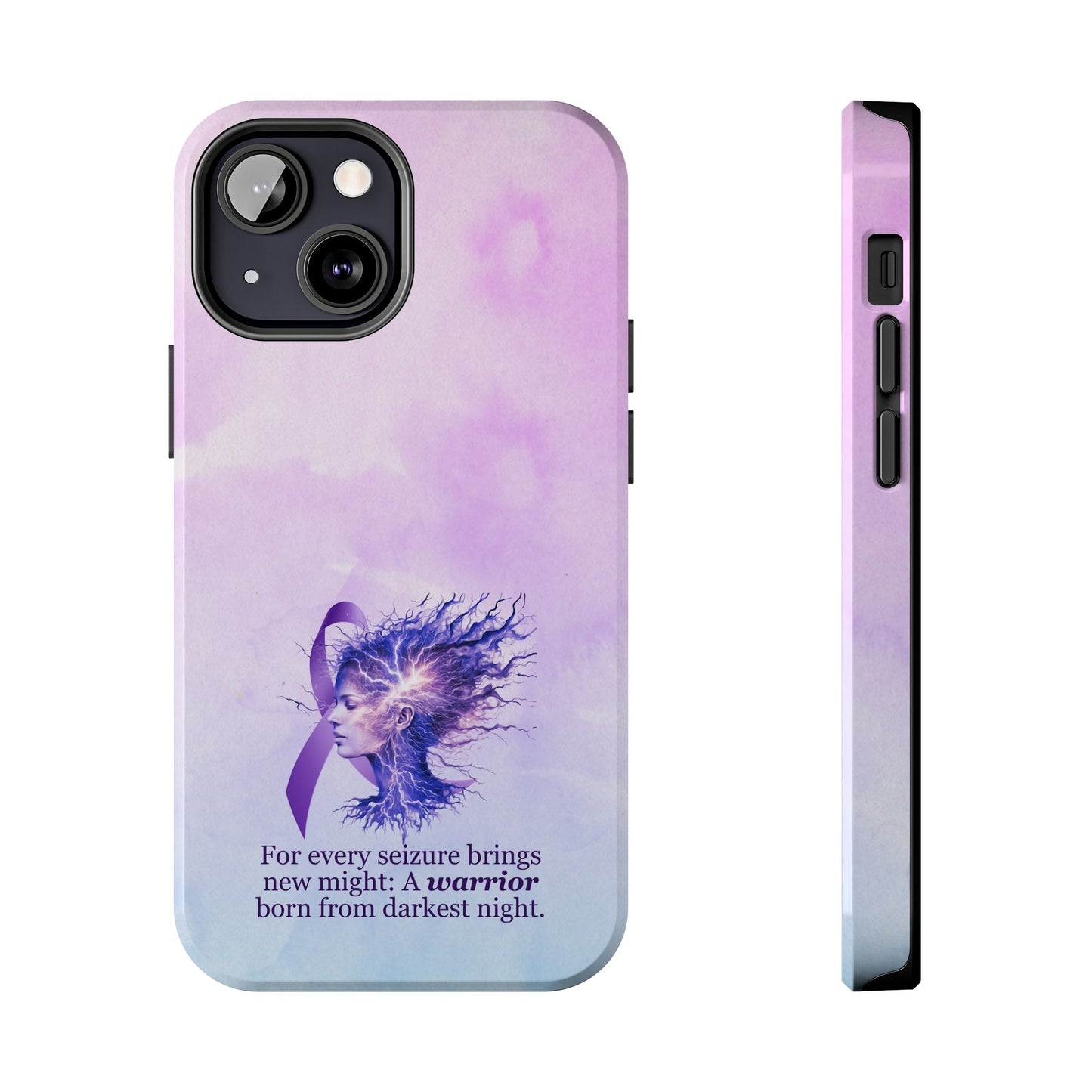 A Warrior is Born Tough Phone Cases