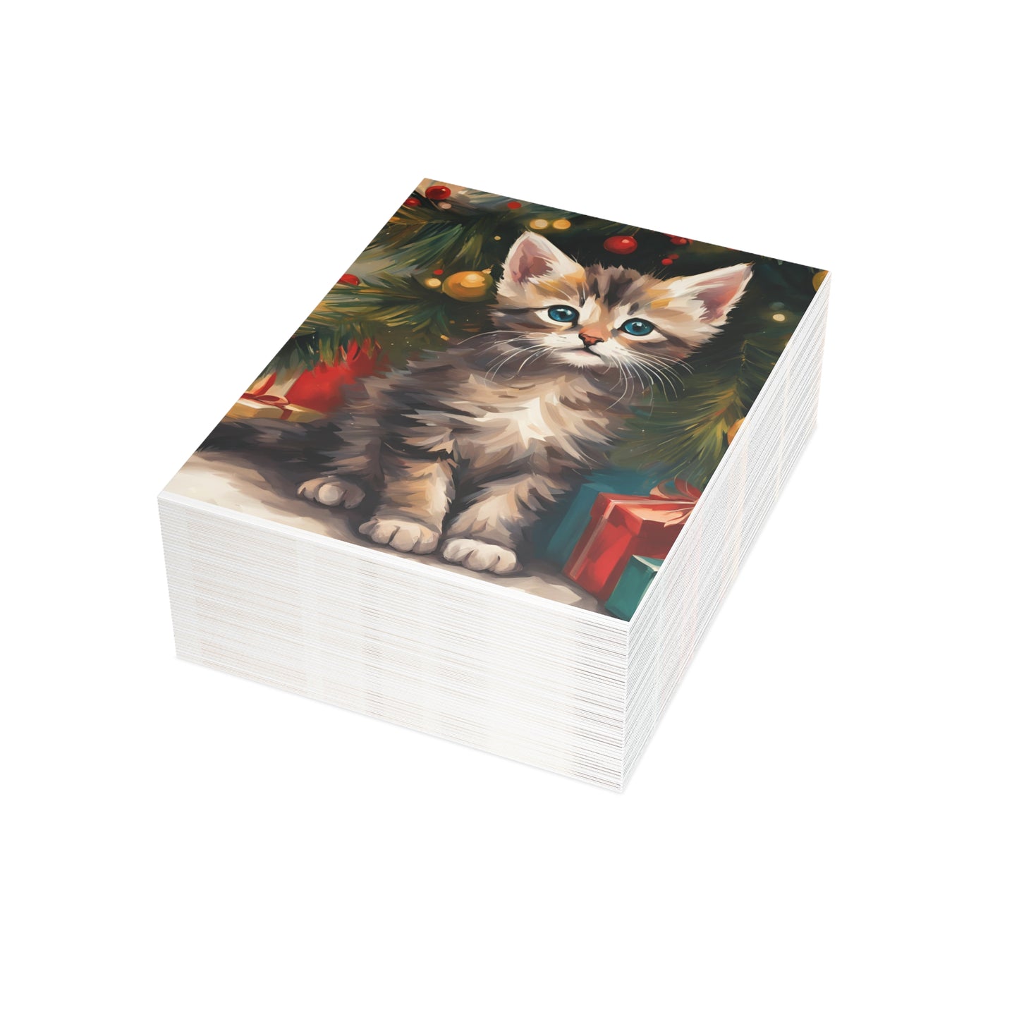 Kittenly Christmas Postcard Bundles (envelopes included)