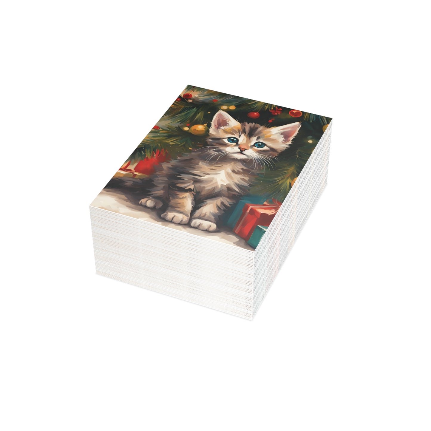 Kittenly Christmas Postcard Bundles (envelopes included)