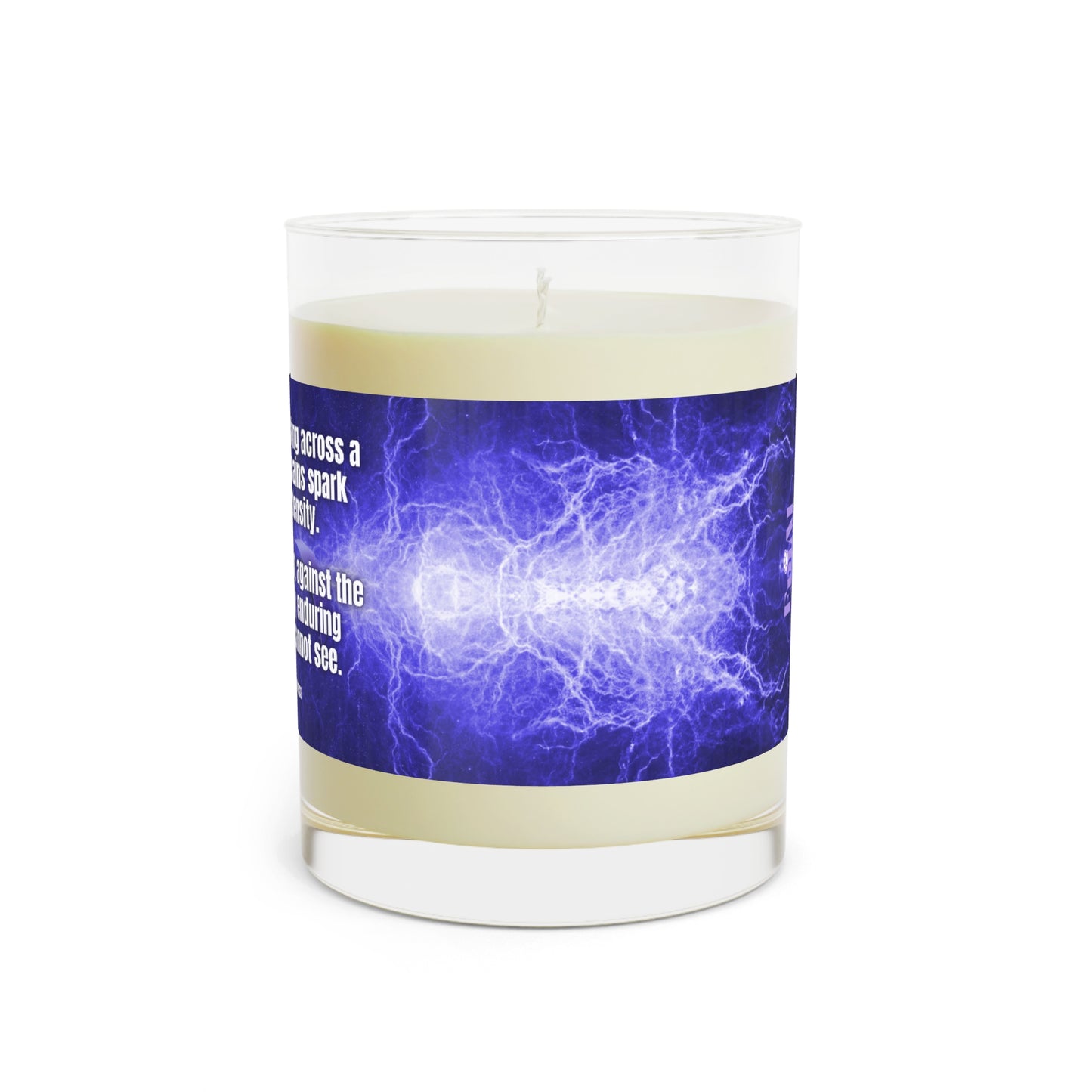 Resilient Against the Tempest Scented Candle - Full Glass, 11oz