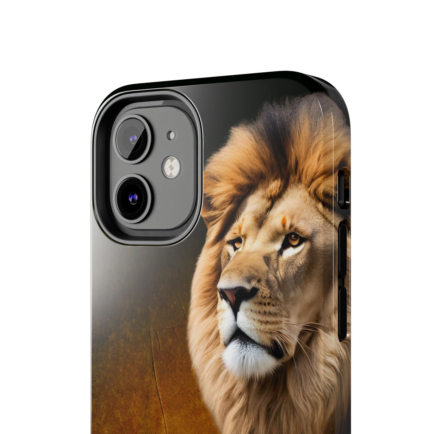 Majestic Lion Tough Phone Case - Durable Protection for Wildlife Lovers