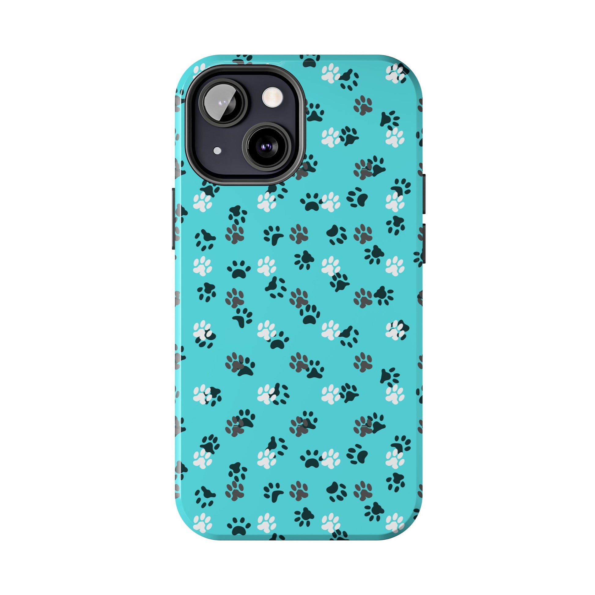 Teal Paws Tough Phone Cases - Phone Case - Epileptic Al’s Shop