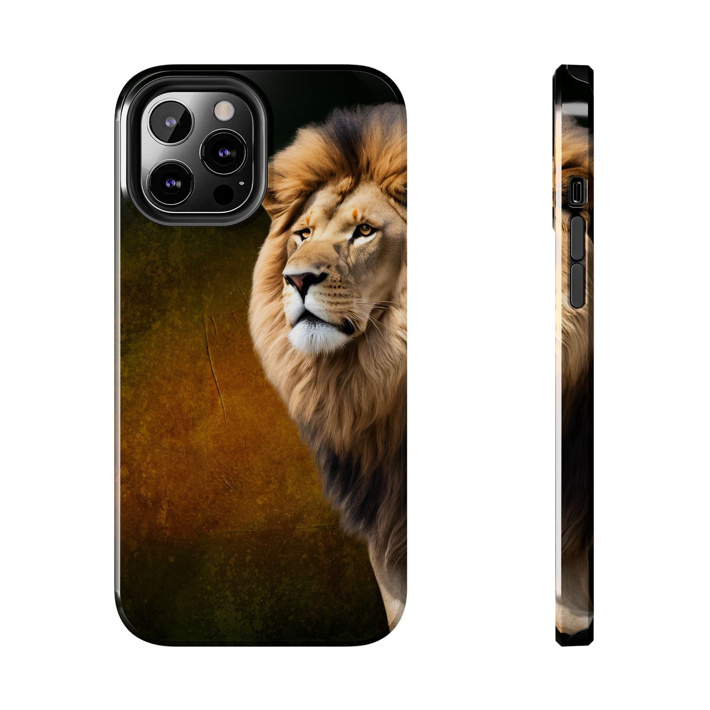 Majestic Lion Tough Phone Case - Durable Protection for Wildlife Lovers