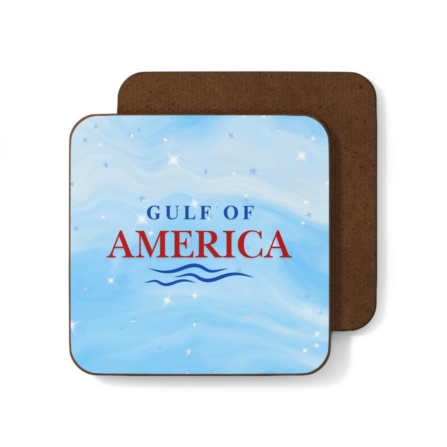 Gulf of America Hardboard Back Coaster