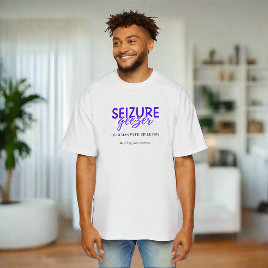 Seizure Awareness Oversized Tee for Seizure Geezers