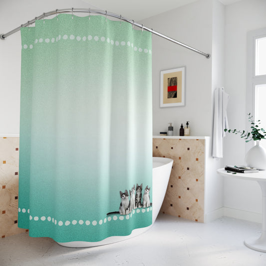 Kitten Lover Shower Curtains