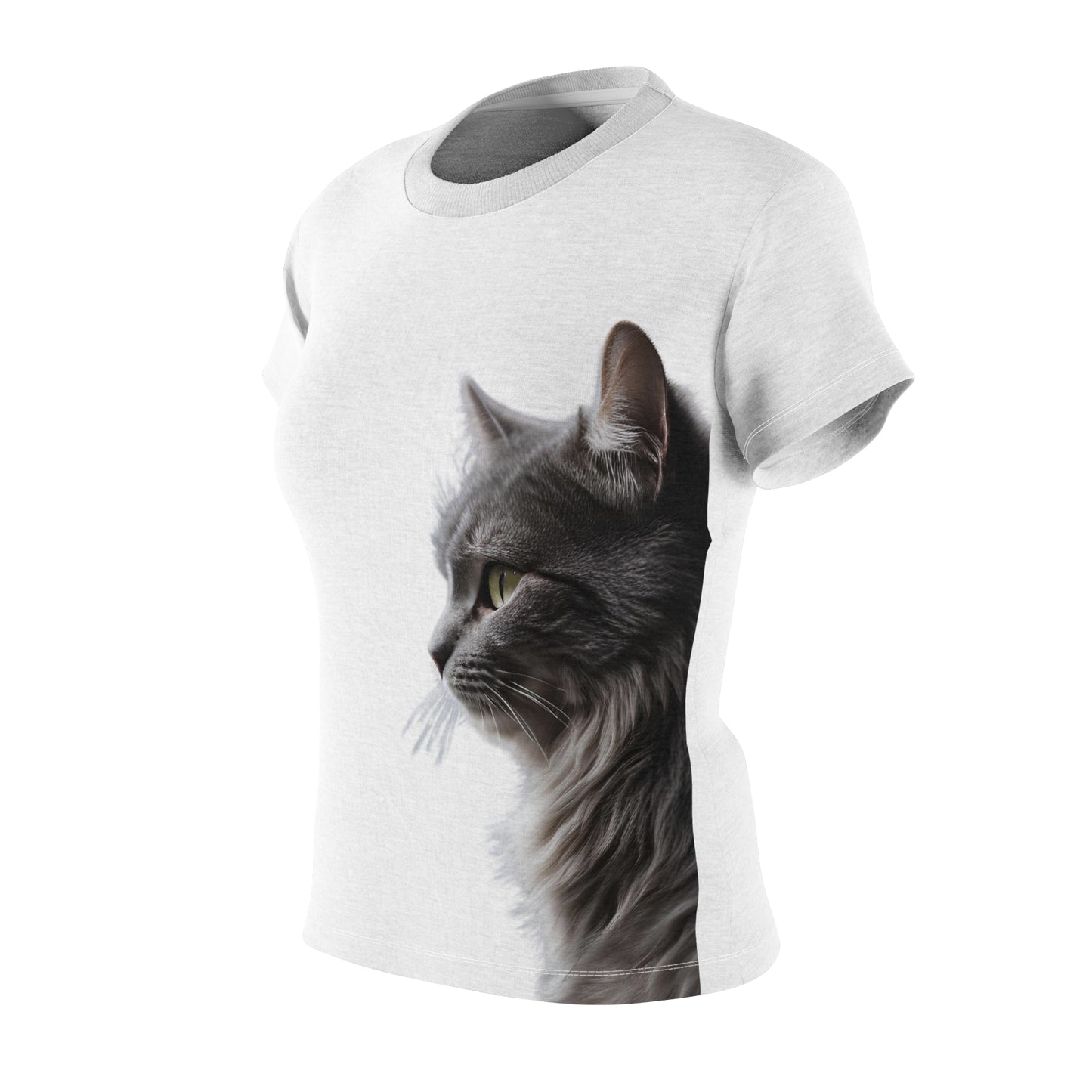 Pensive Cat Women's Cut & Sew Tee