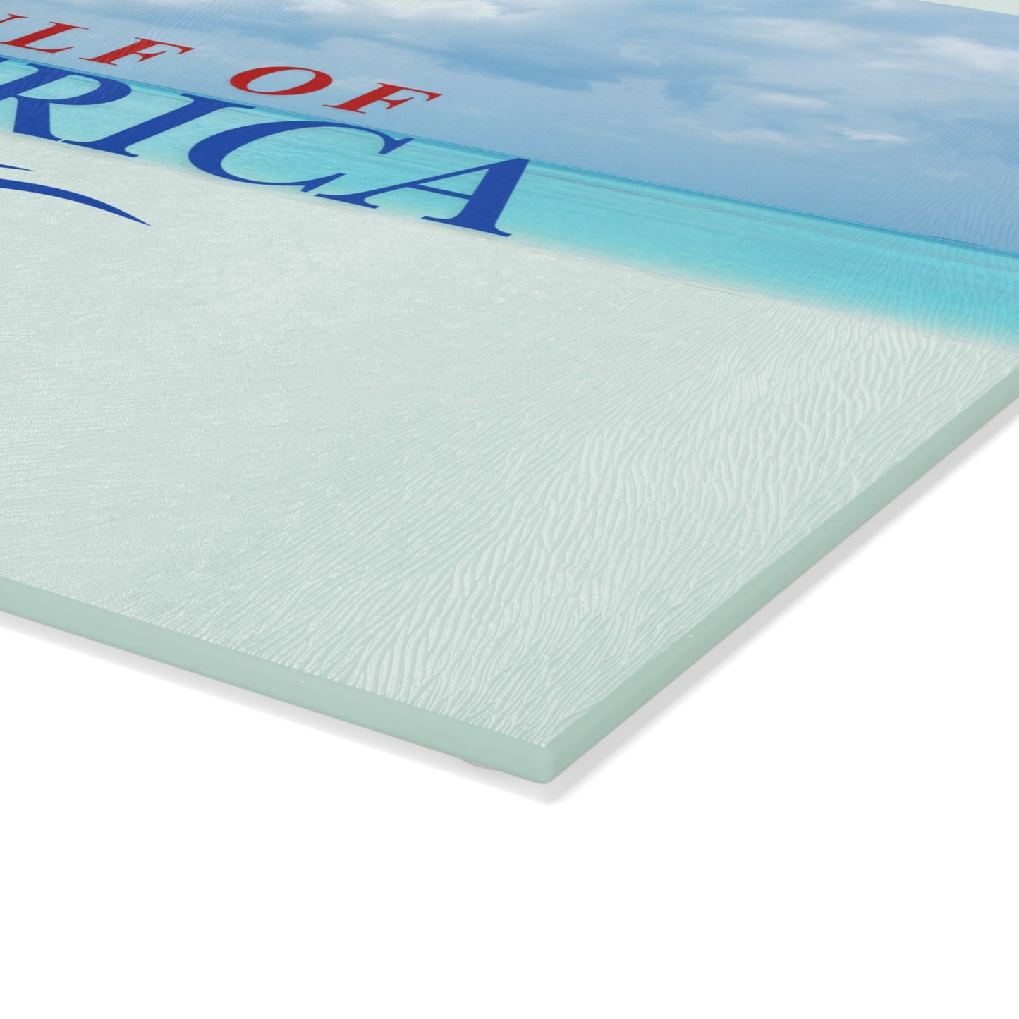 Gulf of America Glass Cutting Board