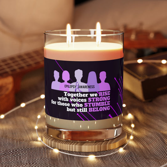 Together We Rise Scented Candle - Full Glass, 11oz