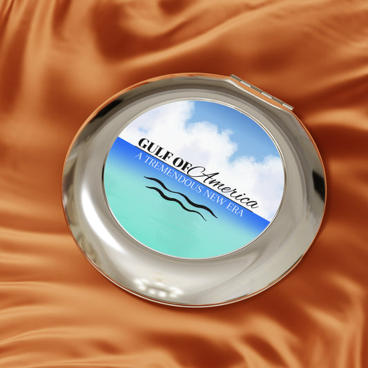 Gulf of America Compact Travel Mirror