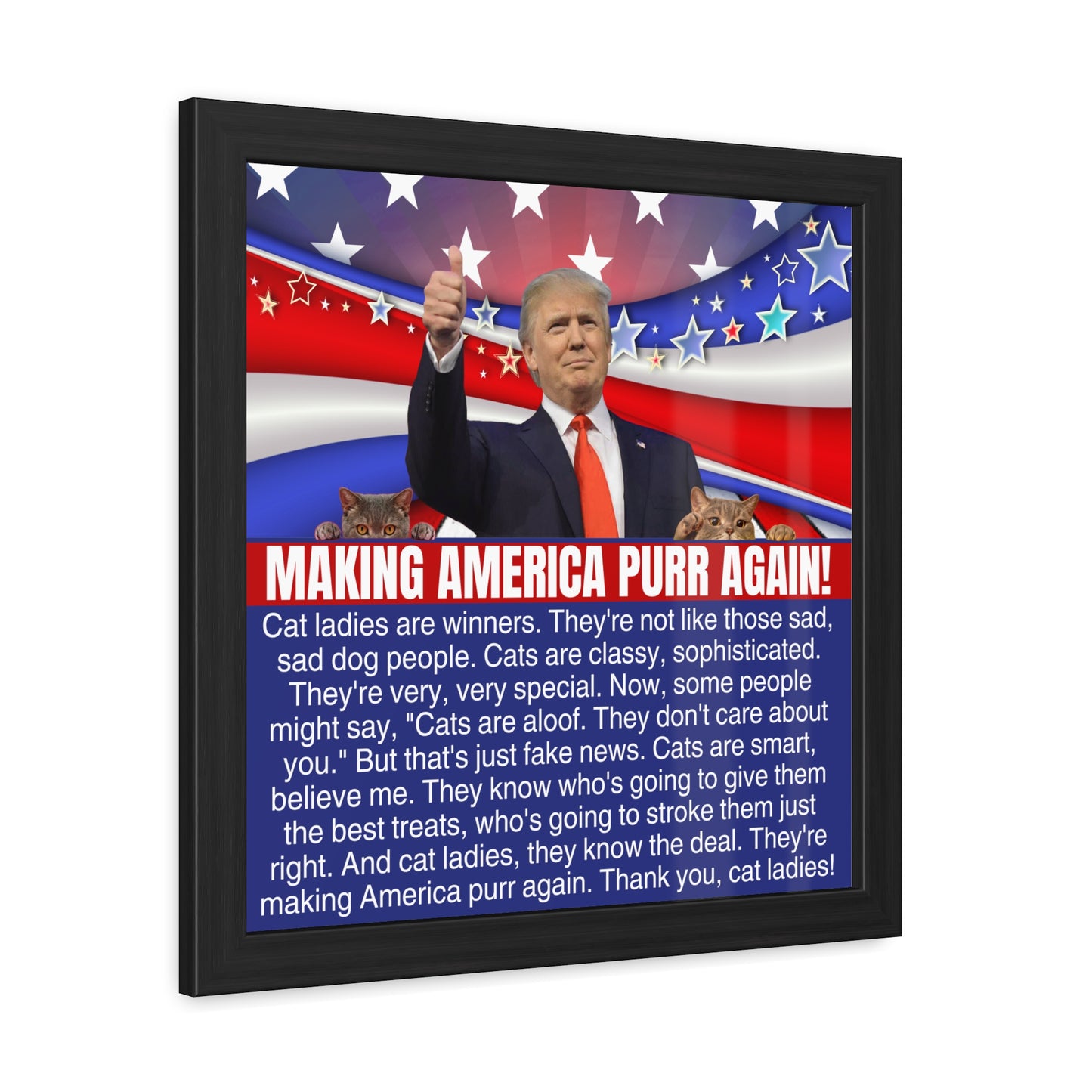 Making America Purr Again Framed Posters