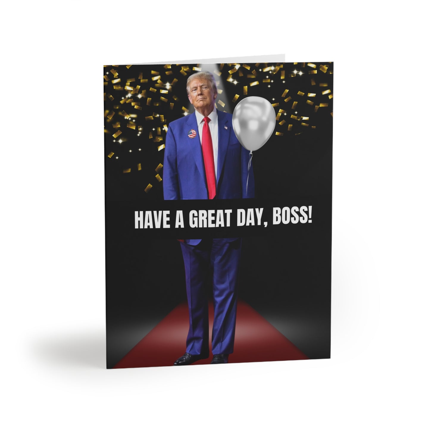 Donald Trump National Boss Day Greeting Cards (8, 16, and 24 pcs)