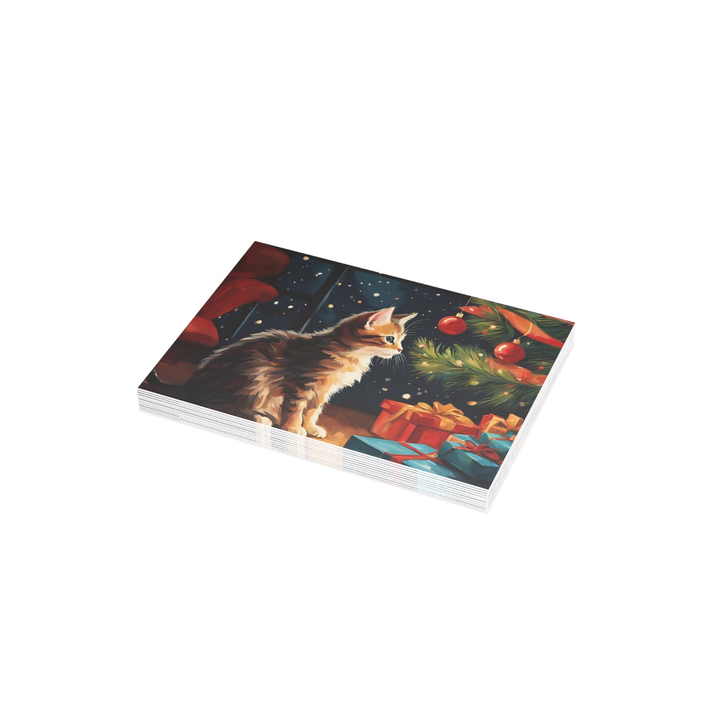 Christmas Anticipation Postcard Bundles (envelopes included)