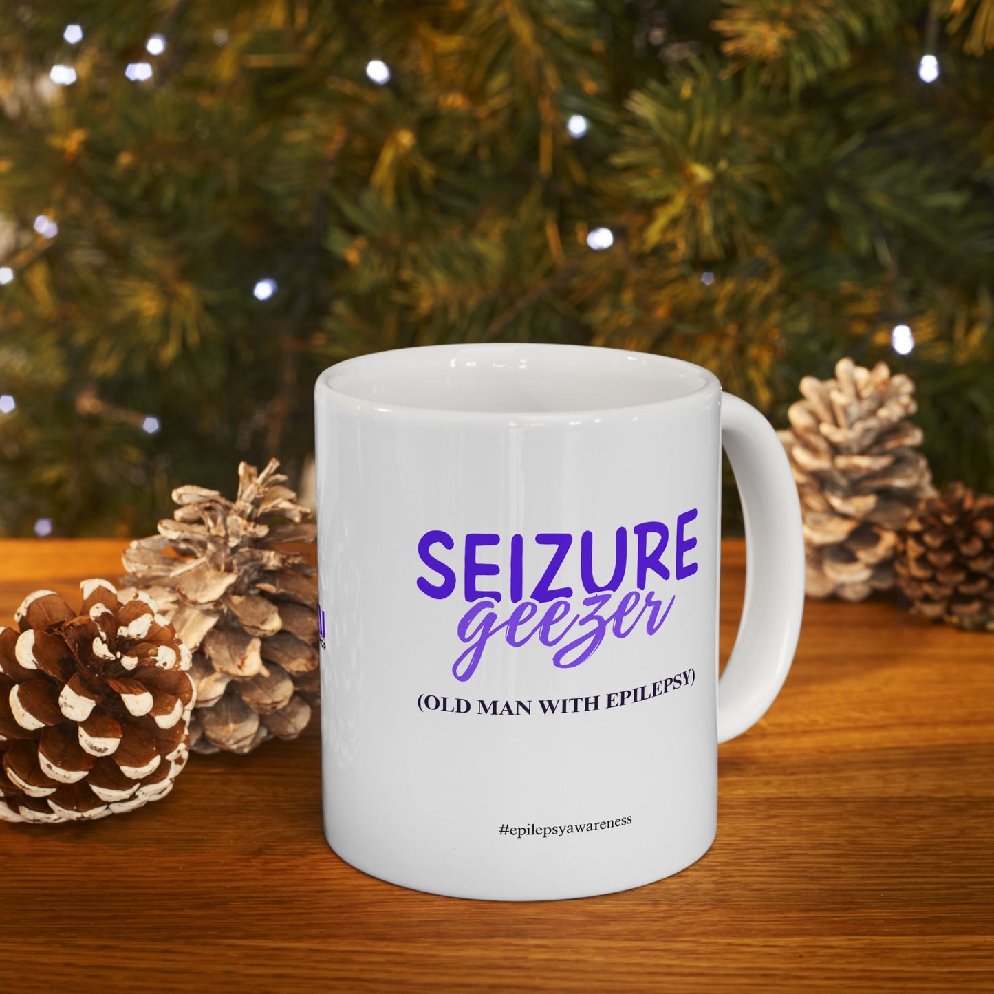 Seizure Geezer Epilepsy Awareness Ceramic Mug