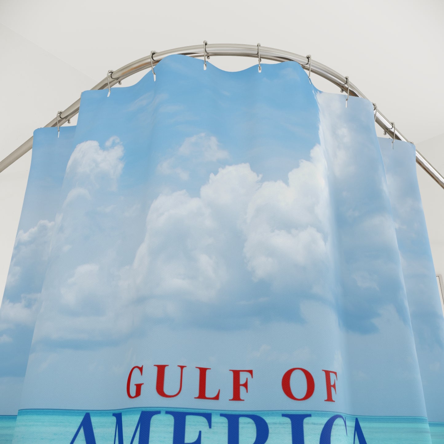 Coastal Paradise Shower Curtain - Gulf of America Design