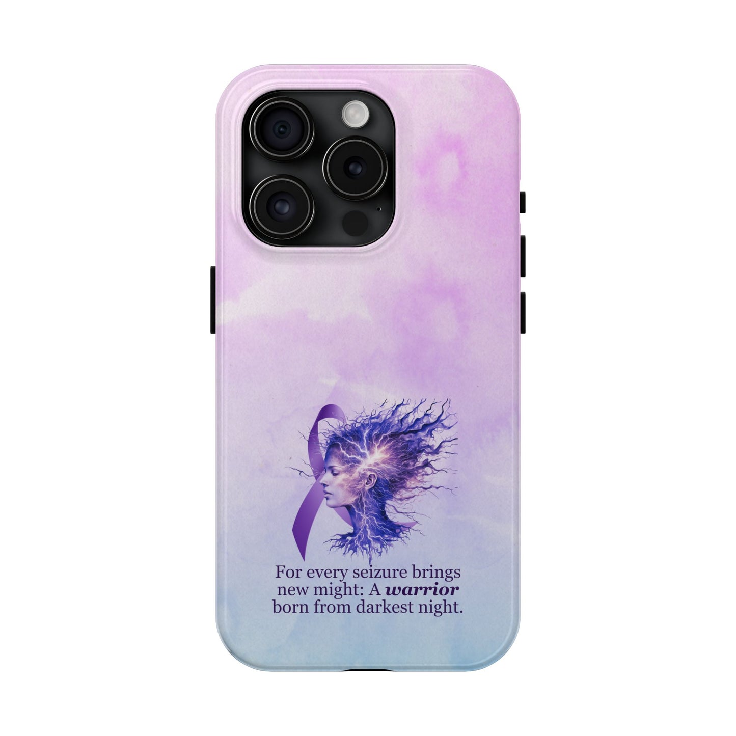 A Warrior is Born Tough Phone Cases