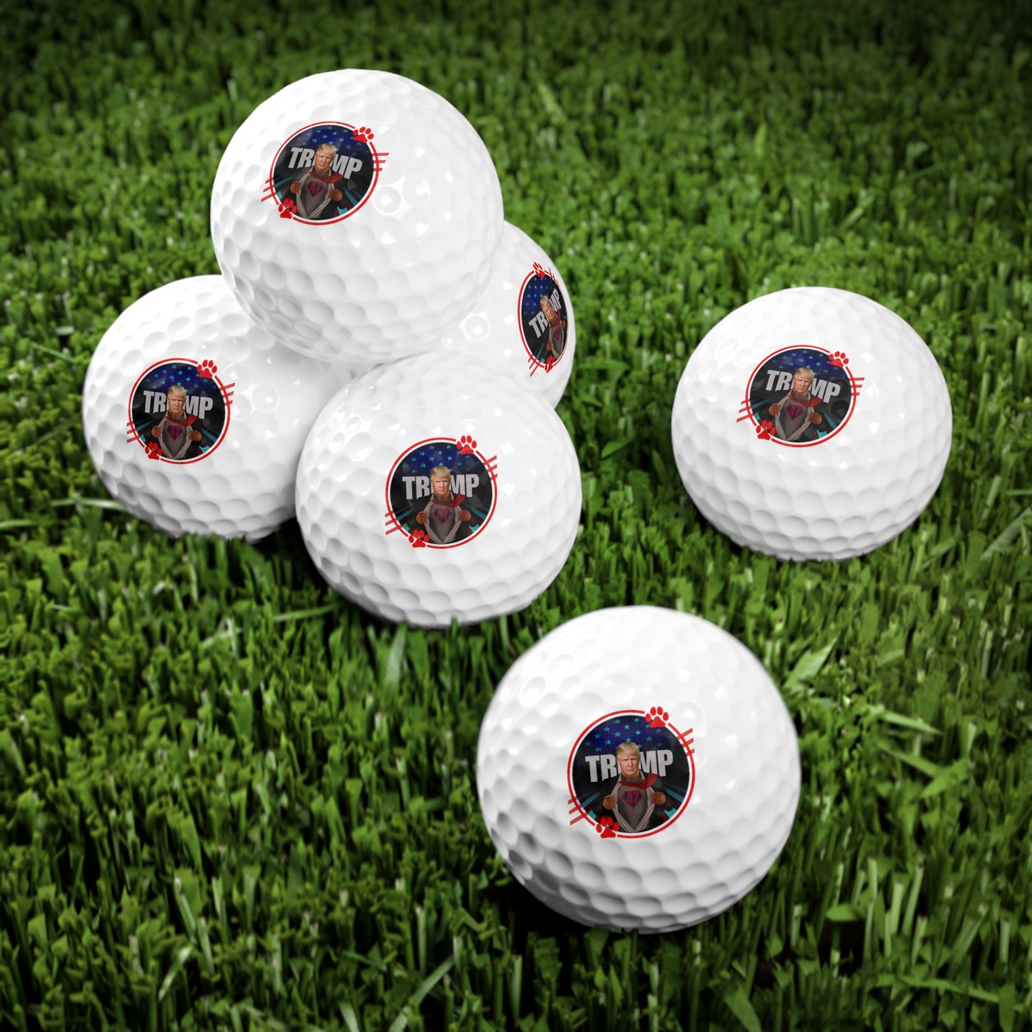 Trump 47 Golf Balls, 6pcs