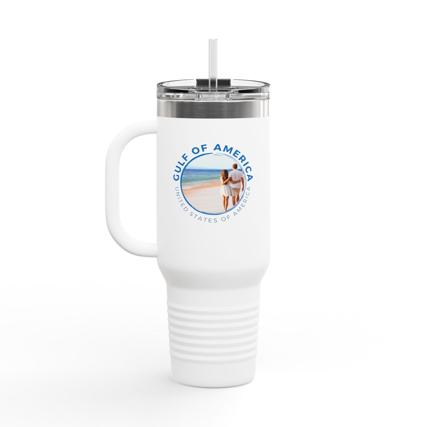 Gulf of America Insulated Travel Mug, 40oz