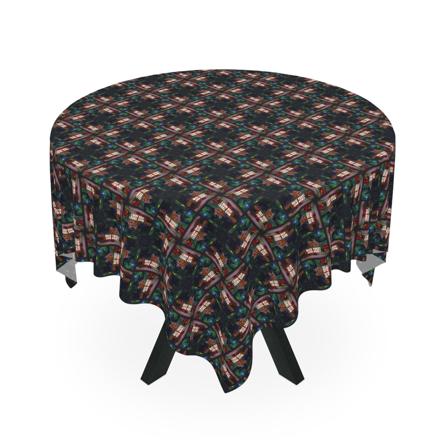 Nice Tree Christmas Tablecloth