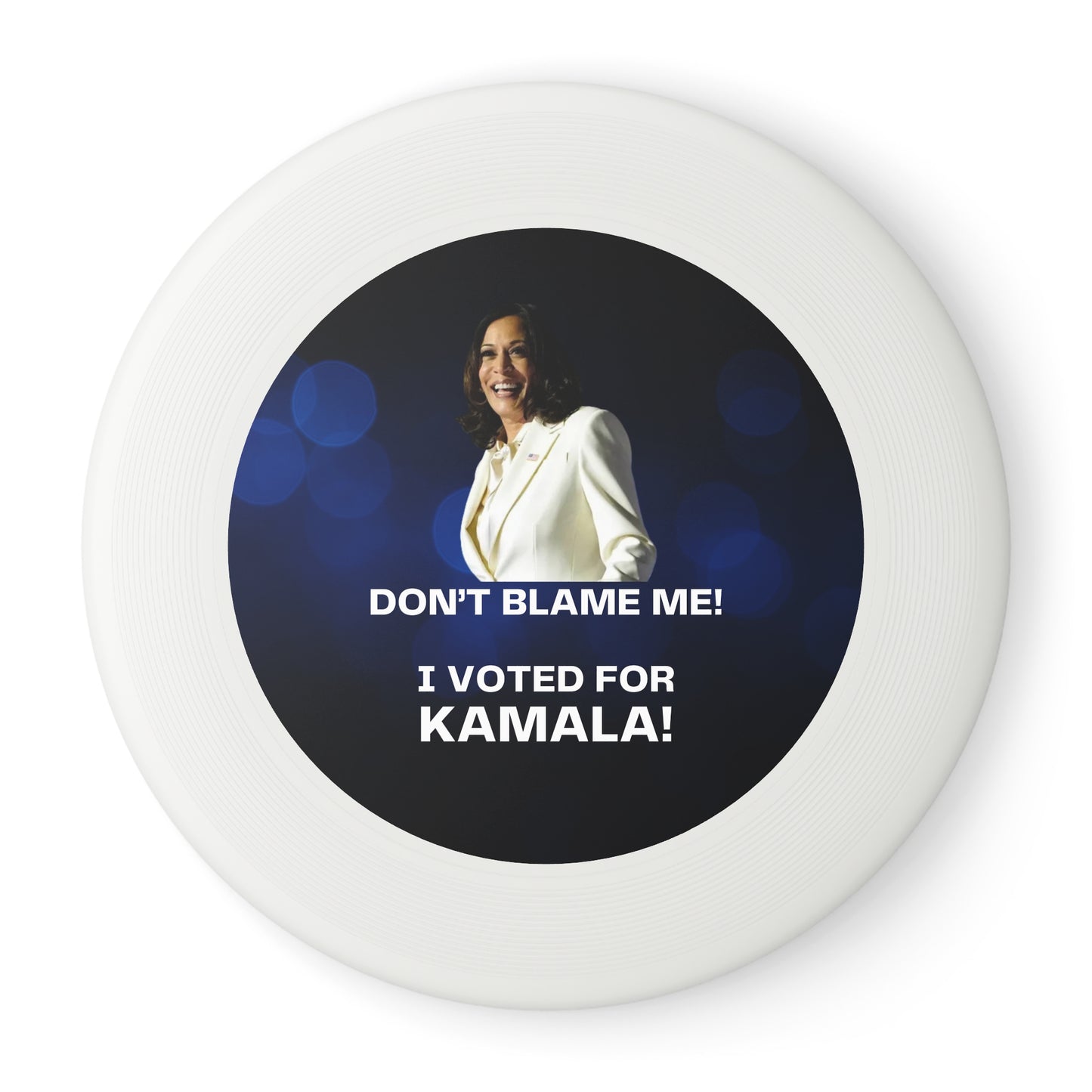 Kamala Harris Quote Frisbee - Fun Political Outdoor Game